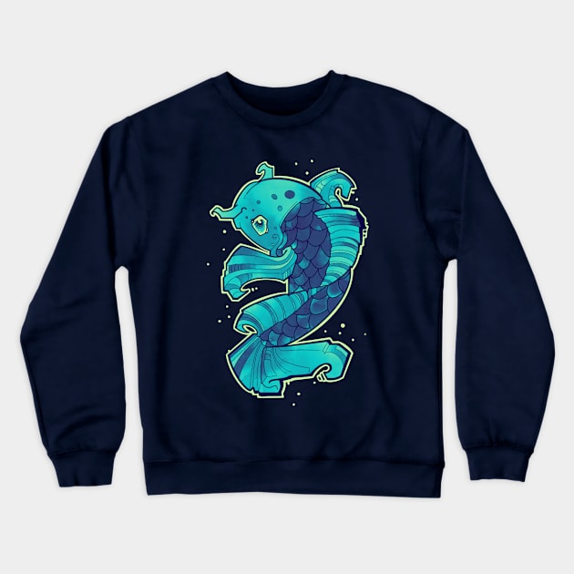 koi carp karp Crewneck Sweatshirt by weilertsen